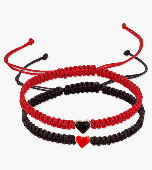 Heart Matching Bracelets for Couples/Friends