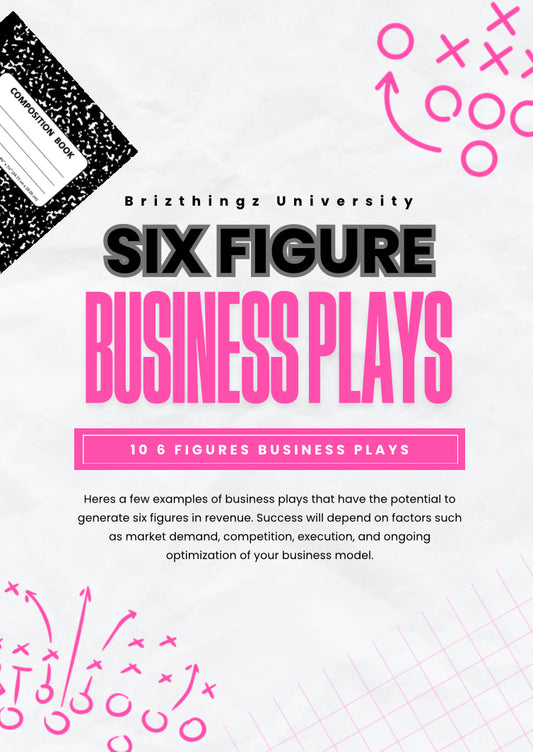 6-Figure Business Plays (DFY Digital)