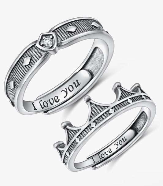 Princess & Knight Adjustable Rings