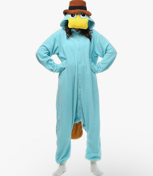 Perry The Platypus ADULT Onesie