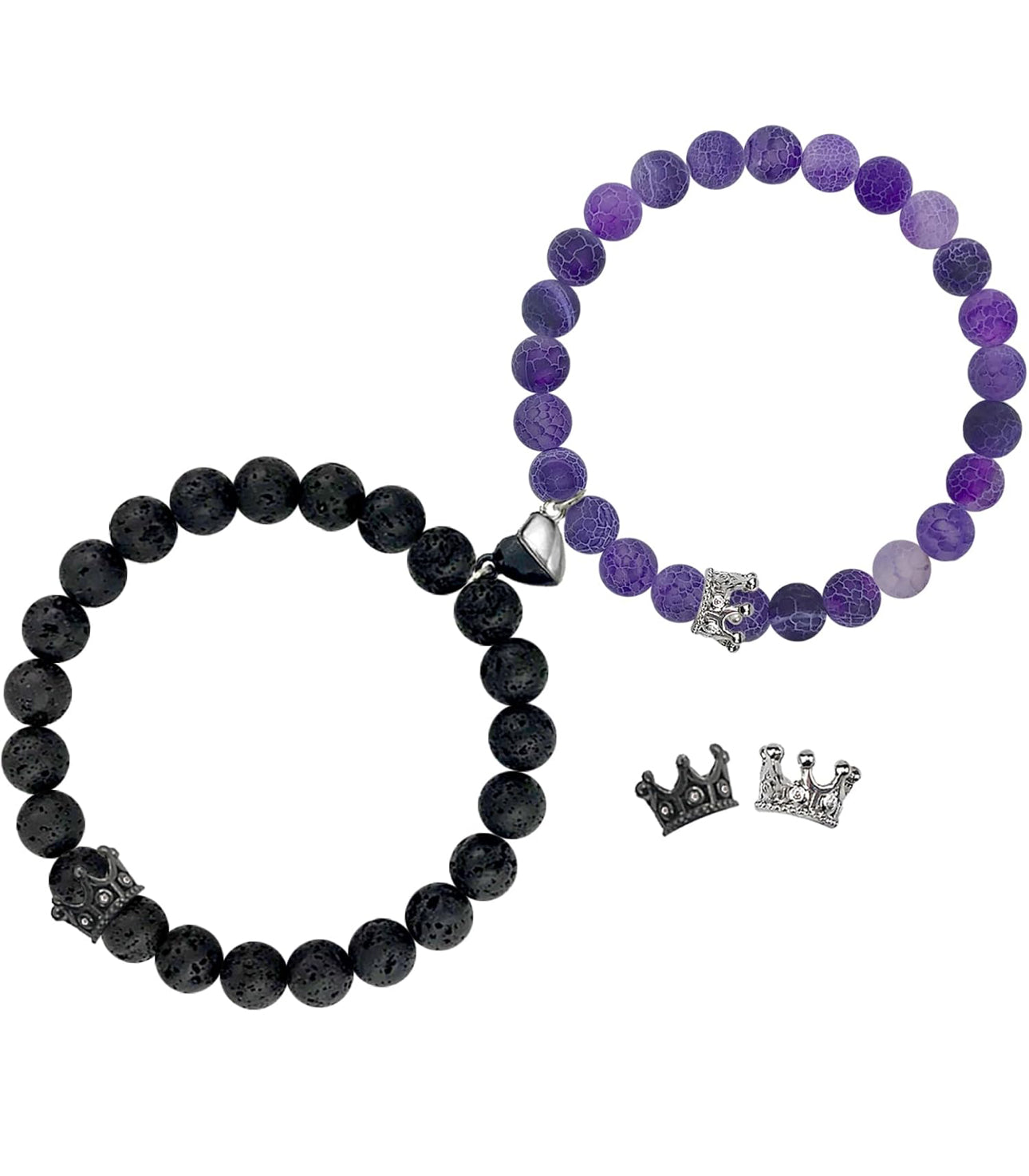 King & Queen Couples Bracelets